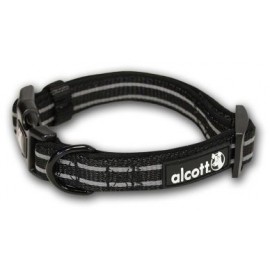 Alcott Collar Esencial aventura Reflectante Negro