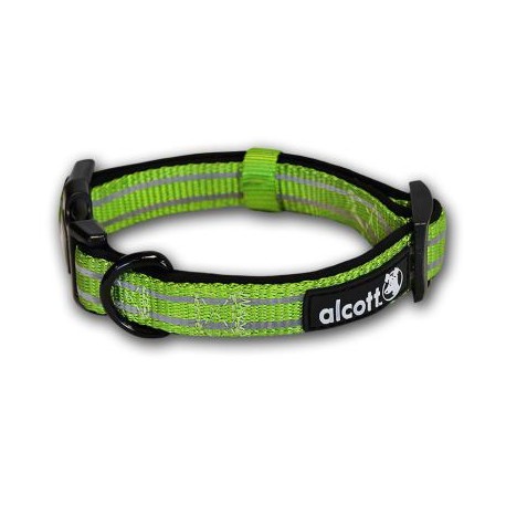 Alcott Collar Explorer Adventure Reflectante Verde