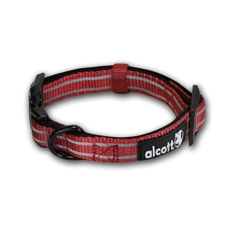 Alcott Collar Essentials Adventure Reflectante Rojo